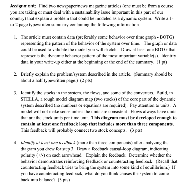 please write in word Assignment: Find two