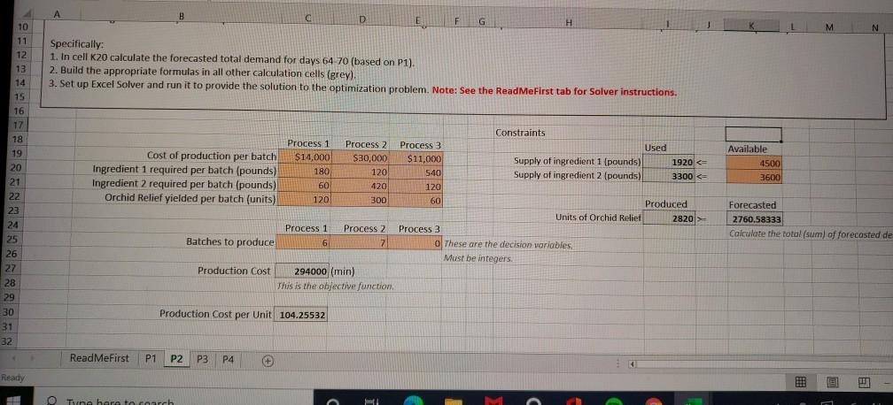 How do I solve P3? The second picture is the P2