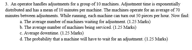 3. An operator handles adjustments for a group of