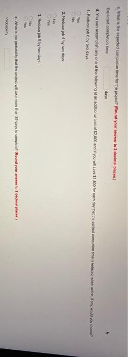 Problem 5-12 The following table represents a