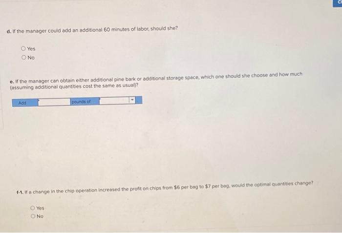 Problem 19-16 (Static) A garden store prepares