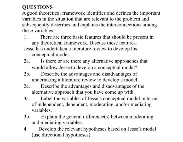 full answer CASE CHAPTERS 4 and 5: THEORETICAL