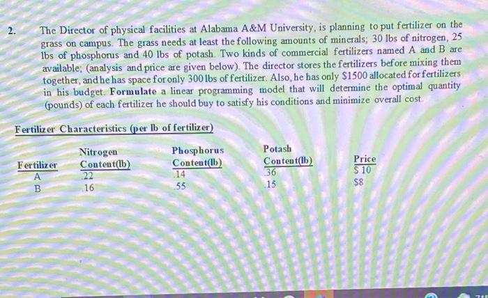 MGT 397 Chapter 2 Assignment Fall 2021 Answer all