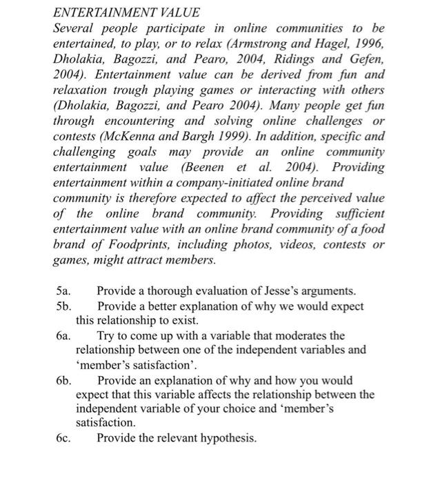 full answer CASE CHAPTERS 4 and 5: THEORETICAL