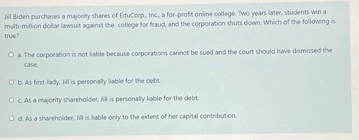 Roxanne sues Harvey for breach of contract. In