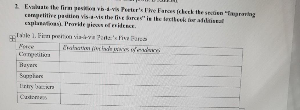 the company that i choose is Nestle 2. Evaluate