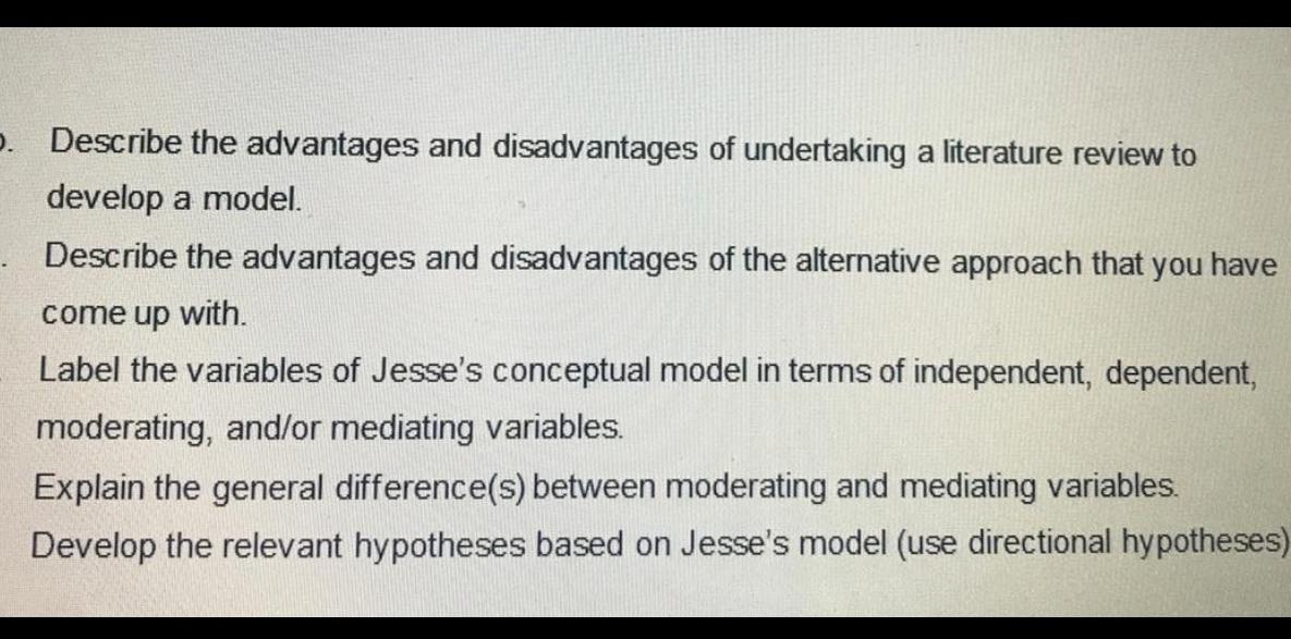 CASE CHAPTERS 4 and 5: THEORETICAL FRAMEWORK AND