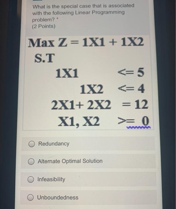 What is the special case that is associated with