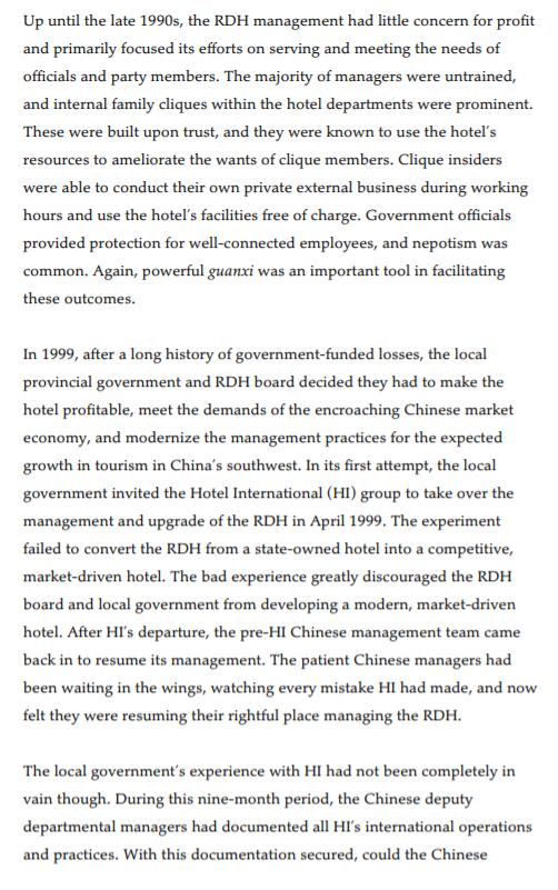 Please summarize the case study and help me