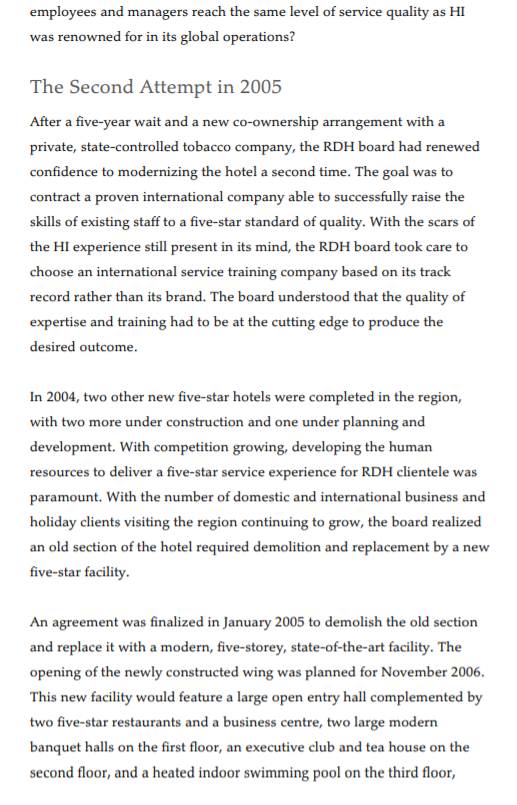 Please summarize the case study and help me