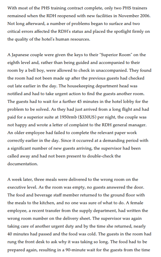 Please summarize the case study and help me