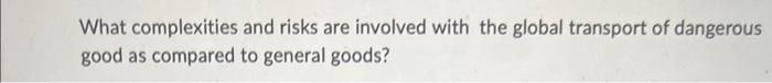 What complexities and risks are involved with the