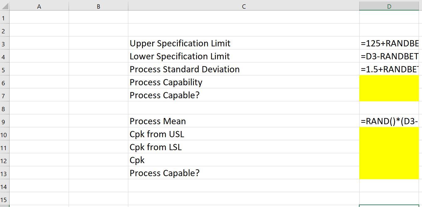 Process Capability The Process Capability