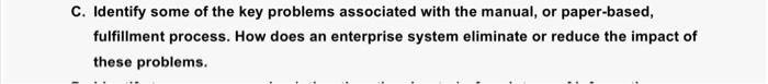 solve it . Identify some of the key problems