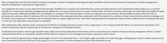 When managed wel, diversity often enables