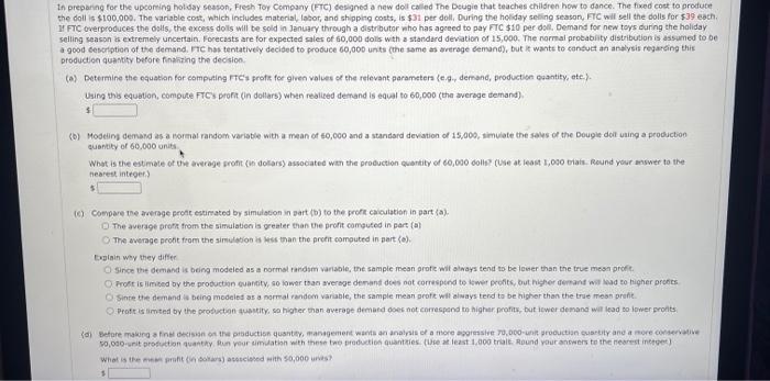 In preparing for the upcoming holiday season,