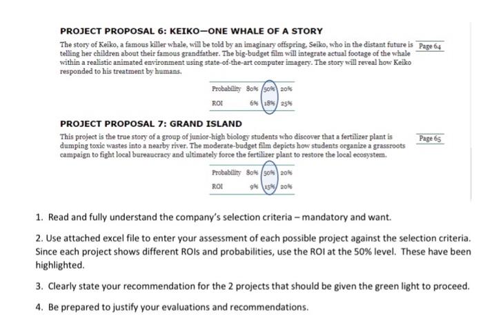 Case 2.2 Film Prioritization The purpose of this