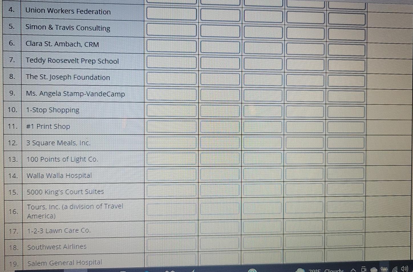 I really need help please For each filing
