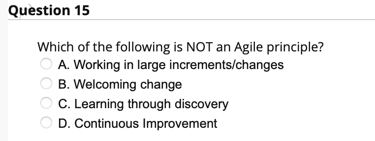 FAST ANSWER GETS LIKES Agile approaches as a