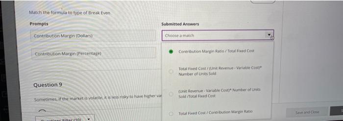need to answer both and the drop down is the same