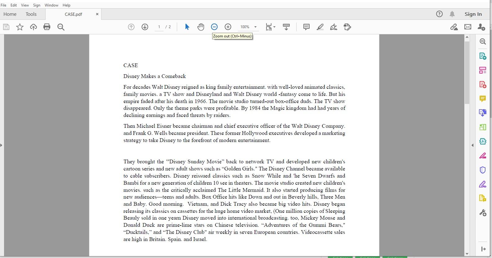 File Edit View Sign Window Help Home Tools