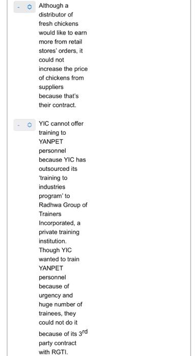Match Column A (descriptions or examples) with