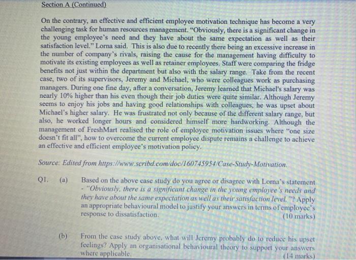 do help me to solve this. urgent CASE STUDY: A