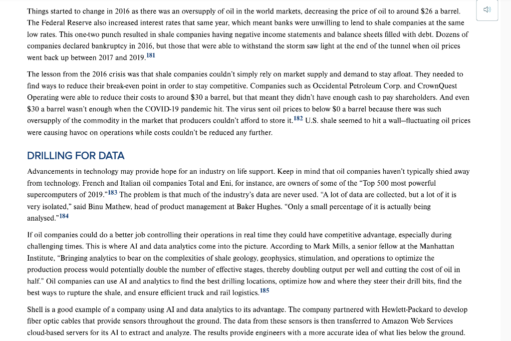 How can the US shale exhibit the two core