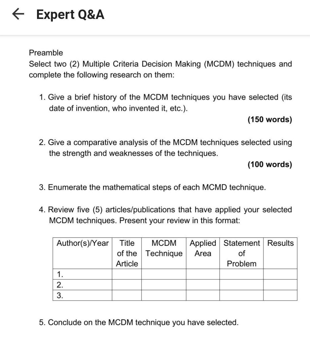 detailed references must be added Preamble Select