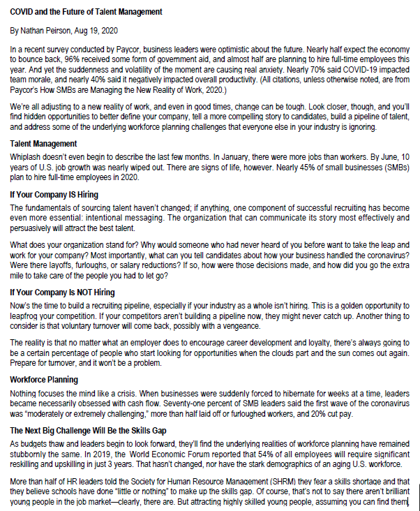 QUESTION 1 (20 Marks) With reference to the