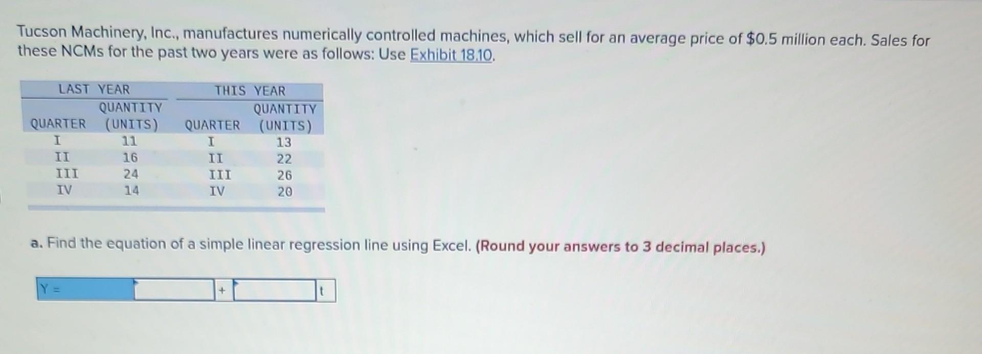 Tucson Machinery, Inc., manufactures numerically