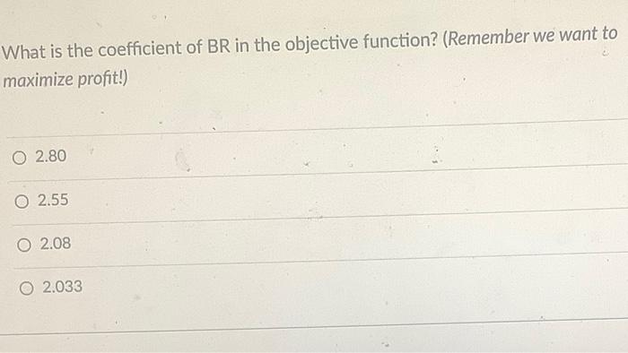 Gourmet Market makes and sells two types of