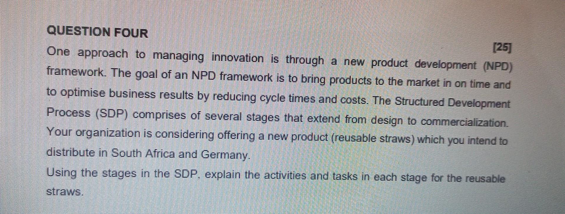 please note mark scheme when answering, 25 marks