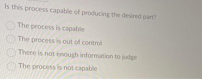 The specification for a plastic handle calls for
