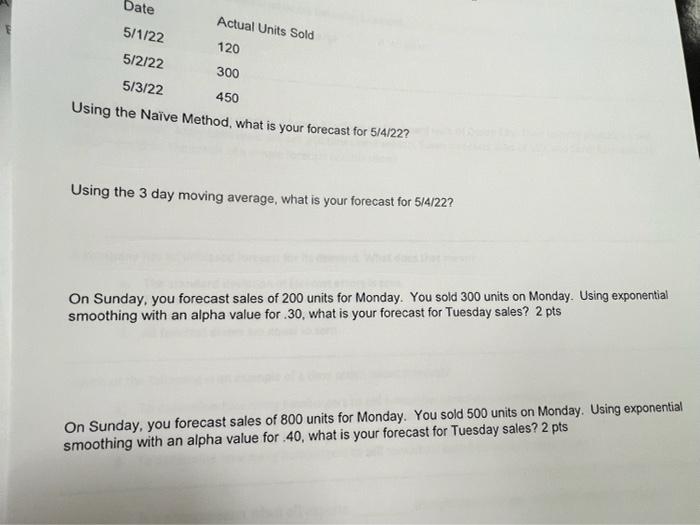 please answer all questions in full detail Using