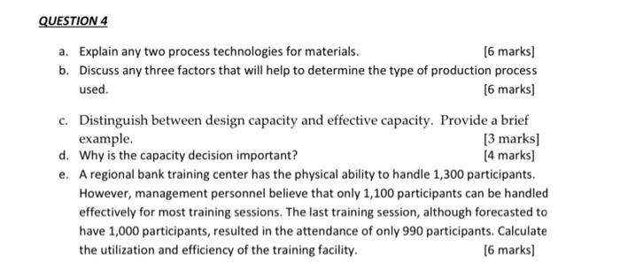 a. Explain any two process technologies for