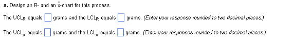 Answer both parts (all four values) correct to
