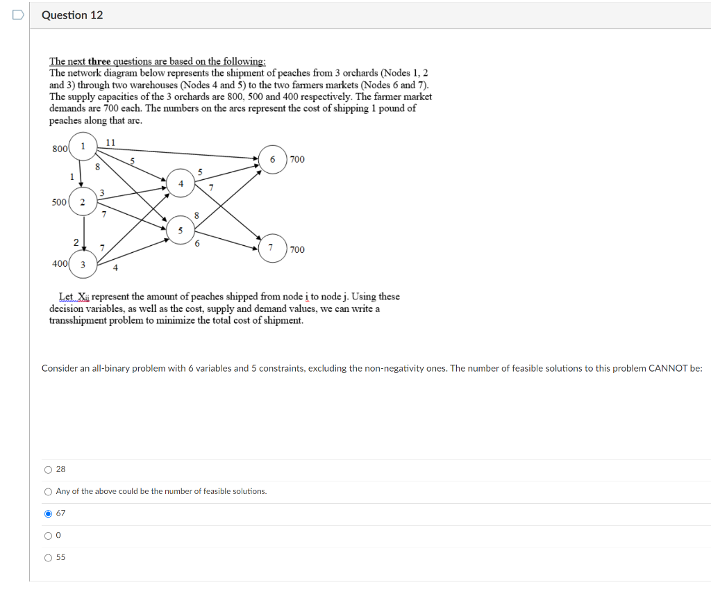 These are all parts to the same problem Please do