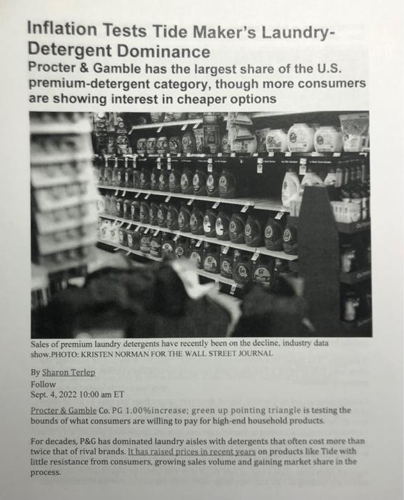 Case Study - Marketing Problem - Proctor \&