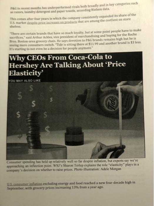 Case Study - Marketing Problem - Proctor \&