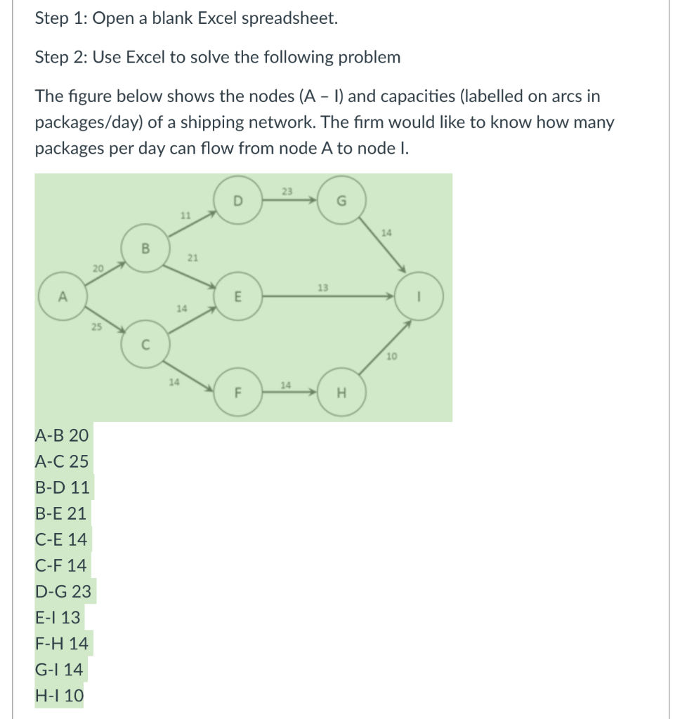 Step 1: Open a blank Excel spreadsheet. Step 2: