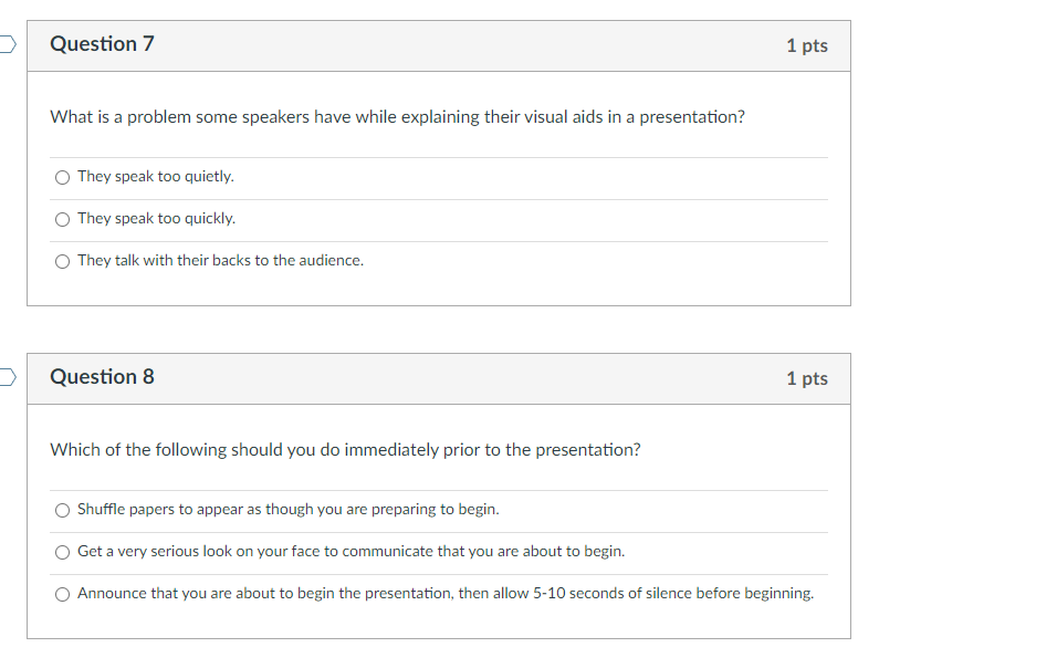 What is a problem some speakers have while