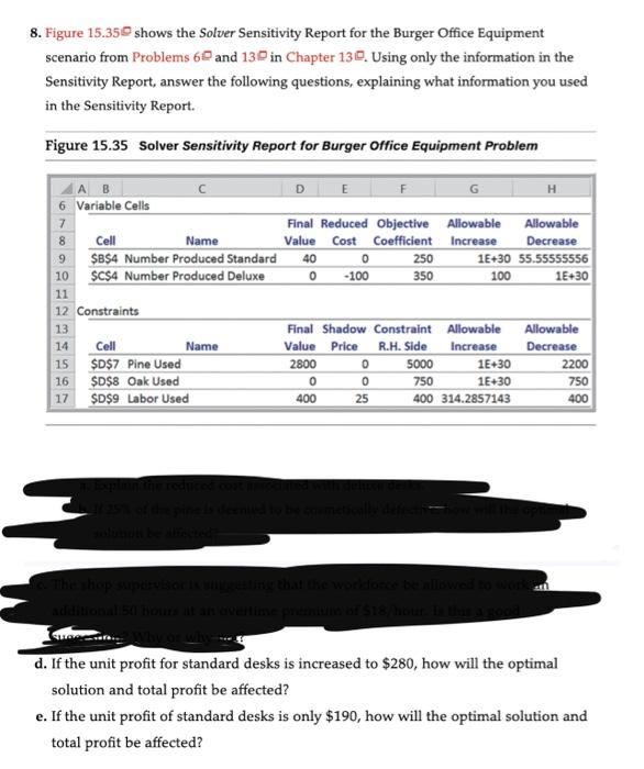 Only need D&E answered 8. Figure 15.350 shows the