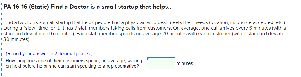 PA 16-16 (Static) Find a Doctor is a small