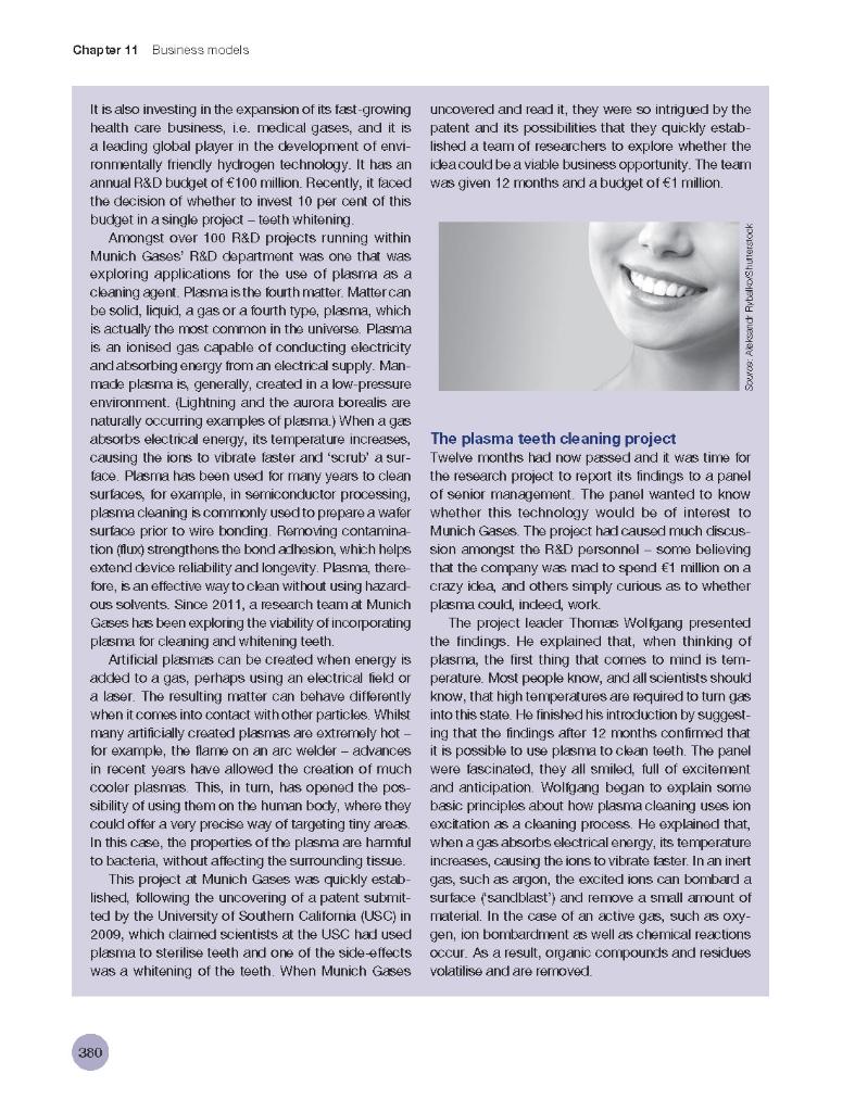 I need to answer the following questions based on