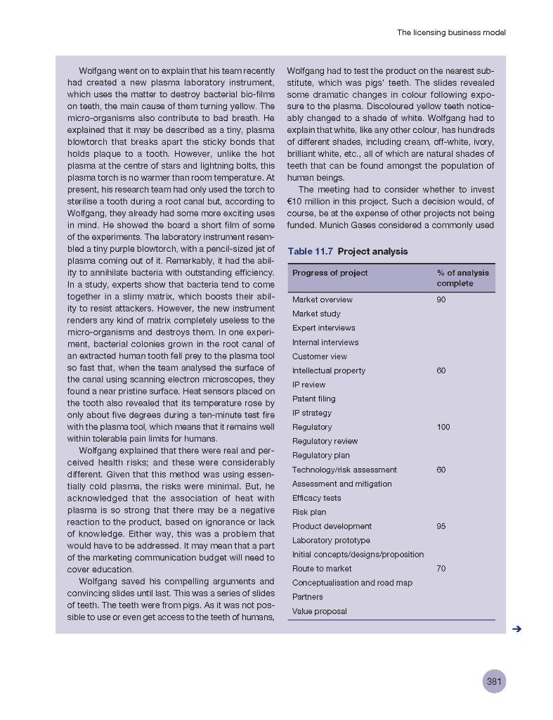 I need to answer the following questions based on