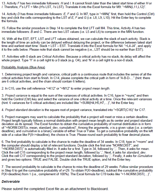 Project Management Objective There are three