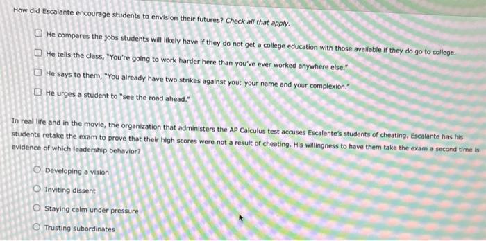 need help asap please In the 1988film Stand and