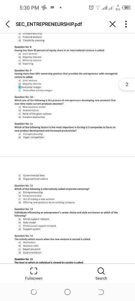 0 5:30 PM ..ll.. B's 36 SEC_ENTREPRENEURSHIP.pdf