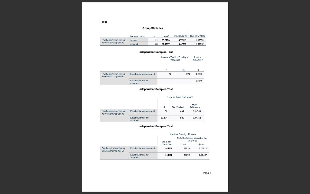 Suppose the researcher who carried out this study